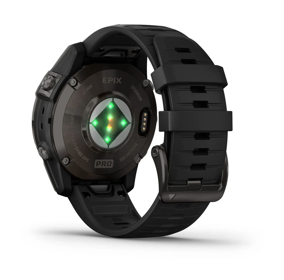 Garmin Epix Pro (Gen 2) 47mm – Carbon Grey DLC with Black Band (AMOLED)