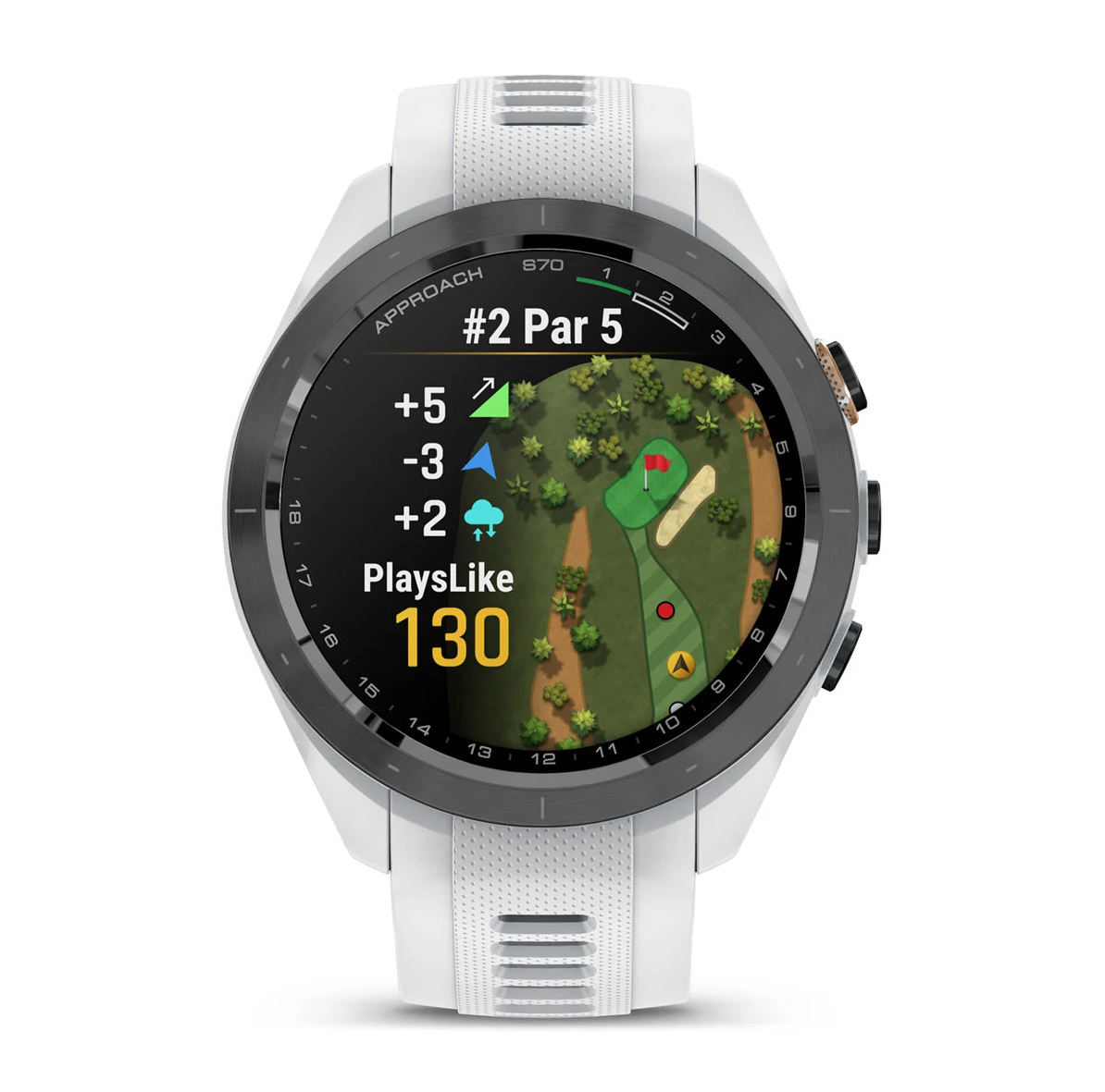Garmin Approach S70 42mm Golf Smart Watch - White