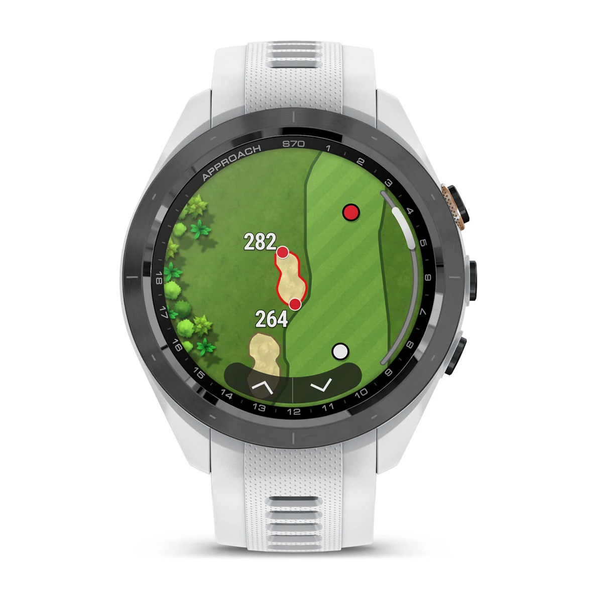 Garmin Approach S70 42mm Golf Smart Watch - White