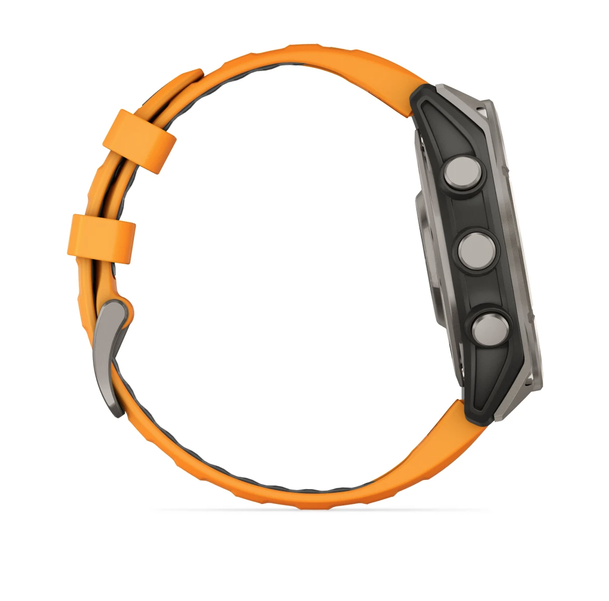 Garmin Fenix 8 47mm Sapphire AMOLED Smartwatch - Titanium Orange